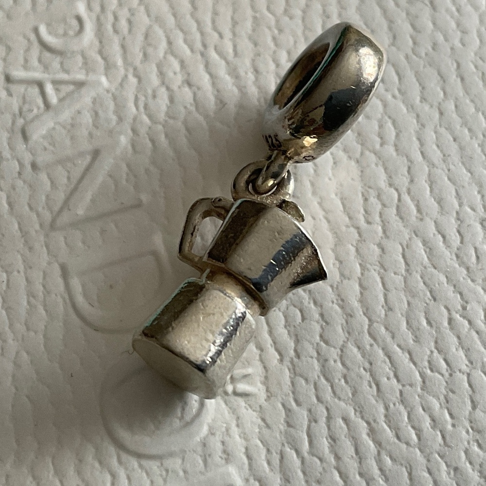 Pandora coffee pot charm